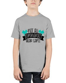 Not All Superheroes Wear Capes Style Style 1137# - nurse - Youth Tee Unisex