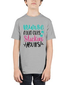 Nurse Fixin Cuts Stickin Style Style 1153# - nurse - Youth Tee Unisex