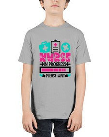 Nurse In Progress Please Wait Style Style 1160# - nurse - Youth Tee Unisex
