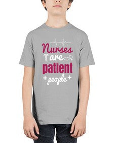Nurses are patient people Style 1227# - nurse - Youth Tee Unisex