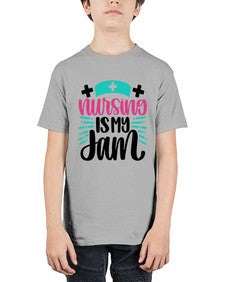 Nursing Is My Jam Style Style 1273# - nurse - Youth Tee Unisex