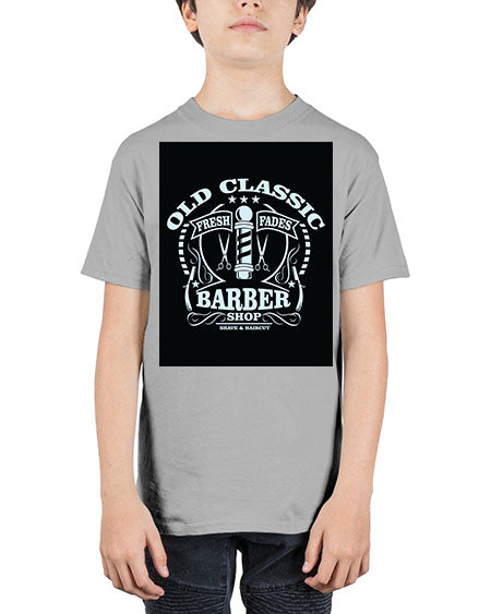 Old Classic Barber1284# - barber - Youth Tee Unisex