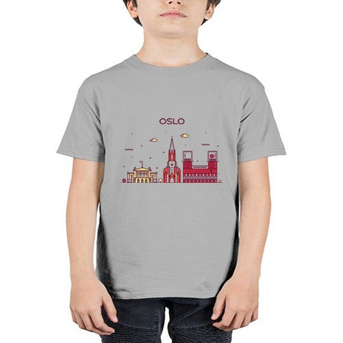 Oslo 1554# - cities - Youth Tee Unisex