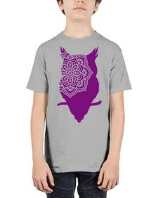 OwlMandalaUpdated 976# - mandala - Youth Tee Unisex