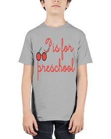 P is for preschool 615# - prek headstart - Youth Tee Unisex