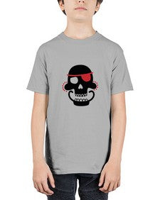 Pirateskull 988# - skull and bones - Youth Tee Unisex