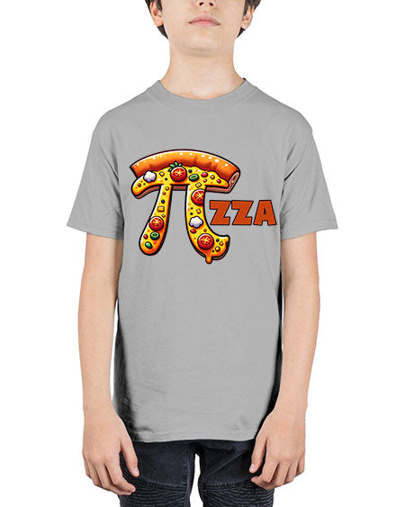 Pizza Pi Day Funny 40# - pi - Youth Tee Unisex