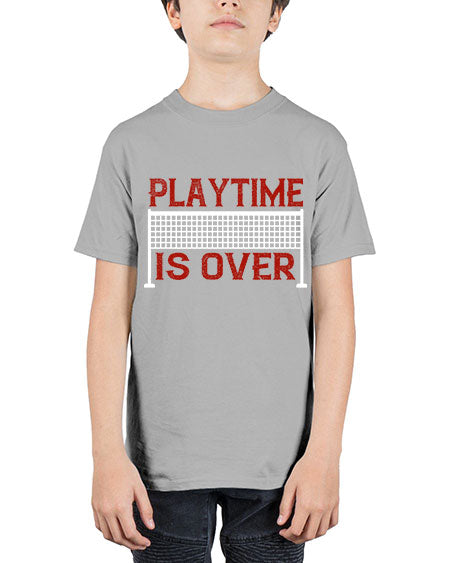 Playtime is over 1932# - badminton - Youth Tee Unisex
