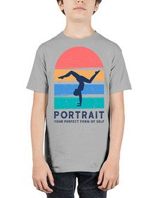 Portrait Your Perfect Form of Self 492# - yoga - Youth Tee Unisex