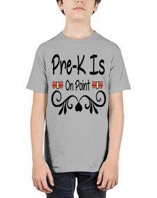 Pre K Is On Point 654# - prek headstart - Youth Tee Unisex