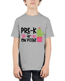 PreK Is On Point 668# - prek headstart - Youth Tee Unisex