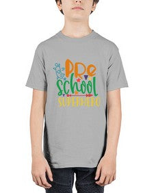 Preschool Superhero 692# - prek headstart - Youth Tee Unisex