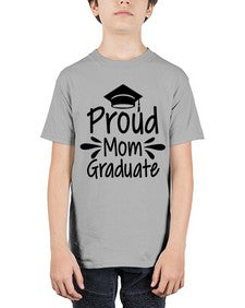 Proud Mom Graduate 699# - graduation - Youth Tee Unisex