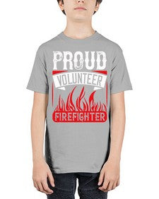 Proud Volunteer Firefighter Style 35# - volunteer - Youth Tee Unisex