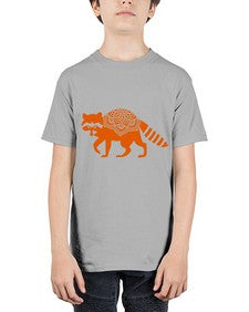 RacoonMandala 1010# - mandala - Youth Tee Unisex