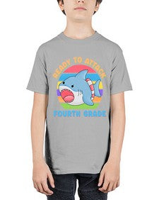 Ready to Attack fourth Grade 711# - fourth grade - Youth Tee Unisex