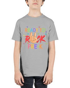 Ready to Rock PreK Rock 734# - prek headstart - Youth Tee Unisex
