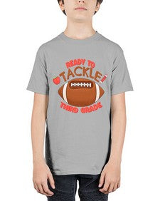 Ready to tackle third Grade 747# - third grade - Youth Tee Unisex