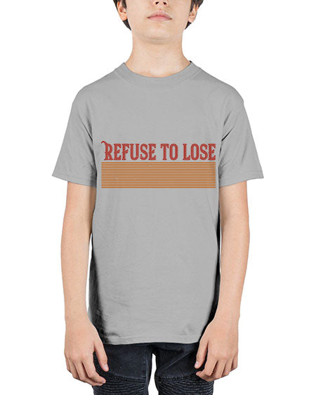 Refuse to lose 1902# - badminton - Youth Tee Unisex