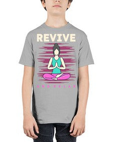 Revive and Relax 500# - yoga - Youth Tee Unisex