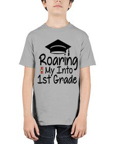 Roaring My Into first Grade 759# - first grade - Youth Tee Unisex