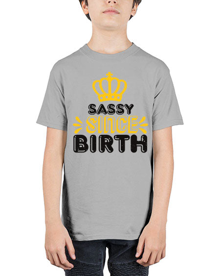 Saddy since birth Style 198# - baby shower - Youth Tee Unisex