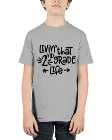 Second Grade Life 826# - second grade - Youth Tee Unisex