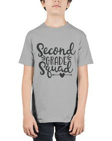Second Grade Squad 832# - second grade - Youth Tee Unisex