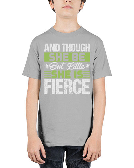 She is little but fierce Style 203# - baby - Youth Tee Unisex