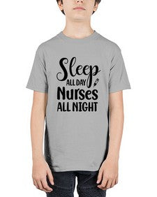 Sleep all day nurses all 1400# - nurse - Youth Tee Unisex