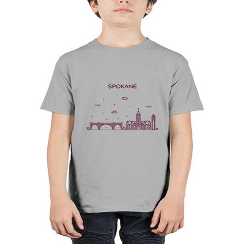 Spokane 1878# - cities - Youth Tee Unisex