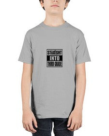 Straight into third grade 905# - third grade - Youth Tee Unisex