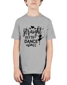Straight outta dance class 188# - ballet - Youth Tee Unisex