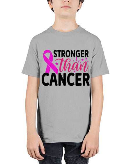Stronger Than Cancer 6# - breast cancer - Youth Tee Unisex