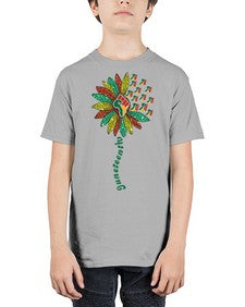 Sunflower Fist Juneteenth Black History 24# - black juneteenth - Youth Tee Unisex