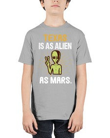Texas is as alien as mars 39# - ufo - Youth Tee Unisex