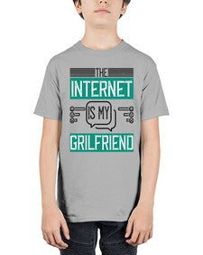 The Internet is my grilfriend 49# - internet - Youth Tee Unisex