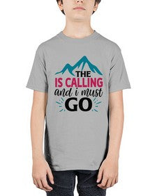 The Is Calling And I Must Go 1620# - tea - Youth Tee Unisex