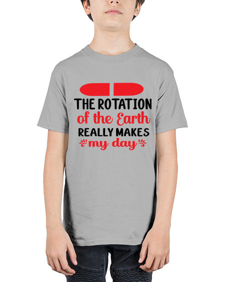The Rotation of the Earth Really Makes my day 10# - nature - Youth Tee Unisex