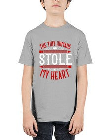 The Tiny Humans STOLE MY HEART Style 1531# - teacher - Youth Tee Unisex