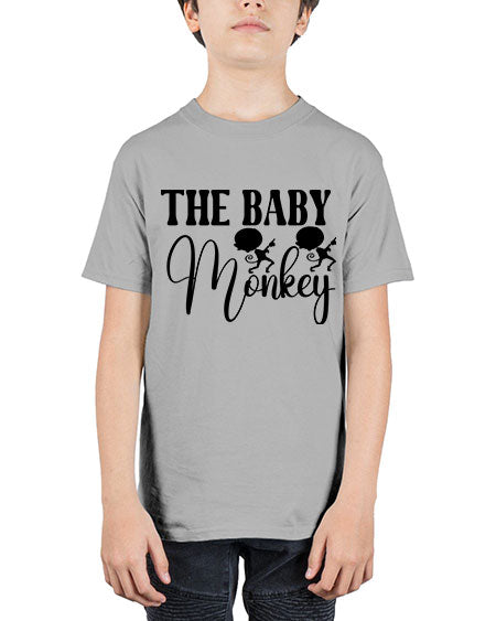 The baby monkey  - monkey - Youth Tee Unisex