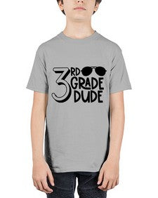 Third Grade Dude 957# - third grade - Youth Tee Unisex