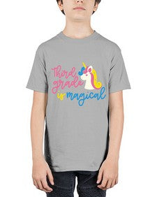 Third Grade Is Magical 963# - third grade - Youth Tee Unisex