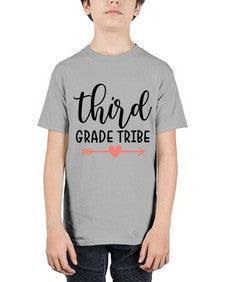 Third Grade Tribe 979# - third grade - Youth Tee Unisex