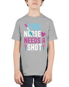 This Nurse needs a shot1560# - nurse - Youth Tee Unisex