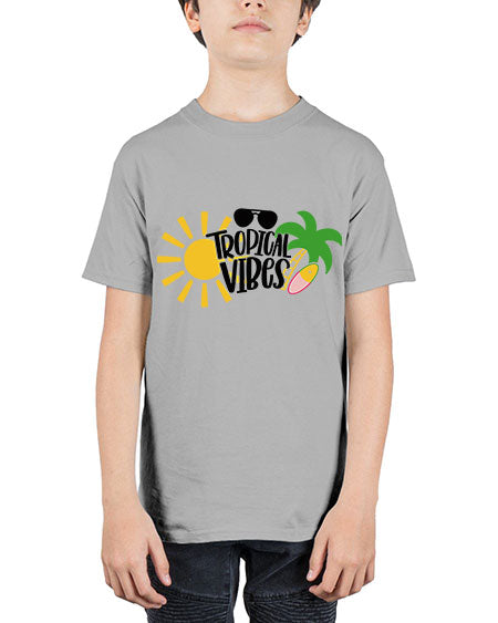 Tropical Vibes Style 9# - summer - Youth Tee Unisex