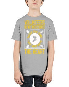 Volunteers do not necessarily have the time they just have the heart Style 13# - volunteer - Youth Tee Unisex