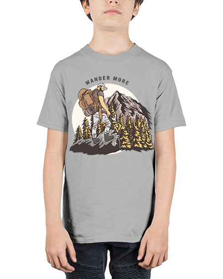Wander More 3# - nature - Youth Tee Unisex