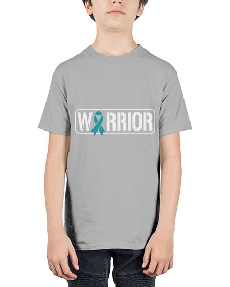 Warrior PTSD Awareness Teal Military 2# - PTSD - Youth Tee Unisex