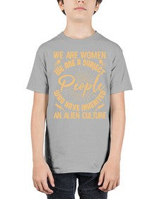 We are women we are people 42# - ufo - Youth Tee Unisex